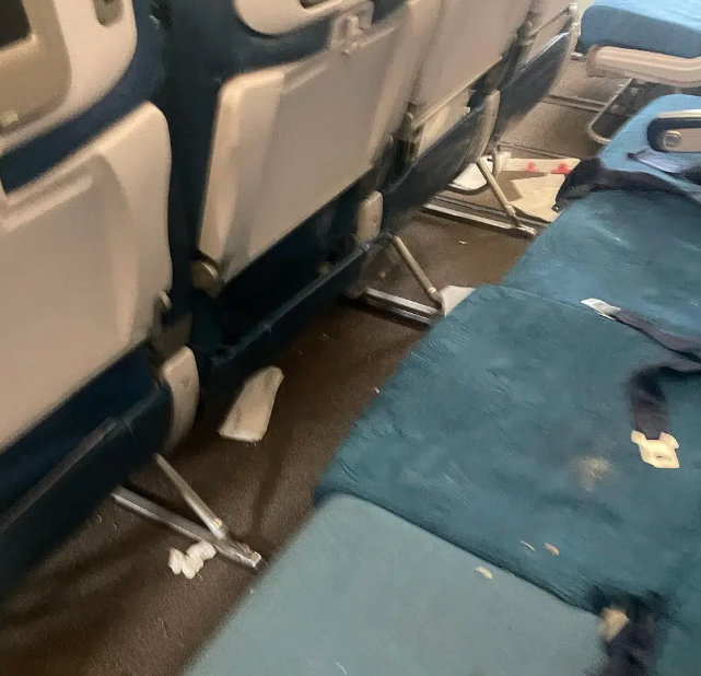 At least 36 people were injured after a Hawaiian Airlines flight hits severe turbulence. Some were in serious condition