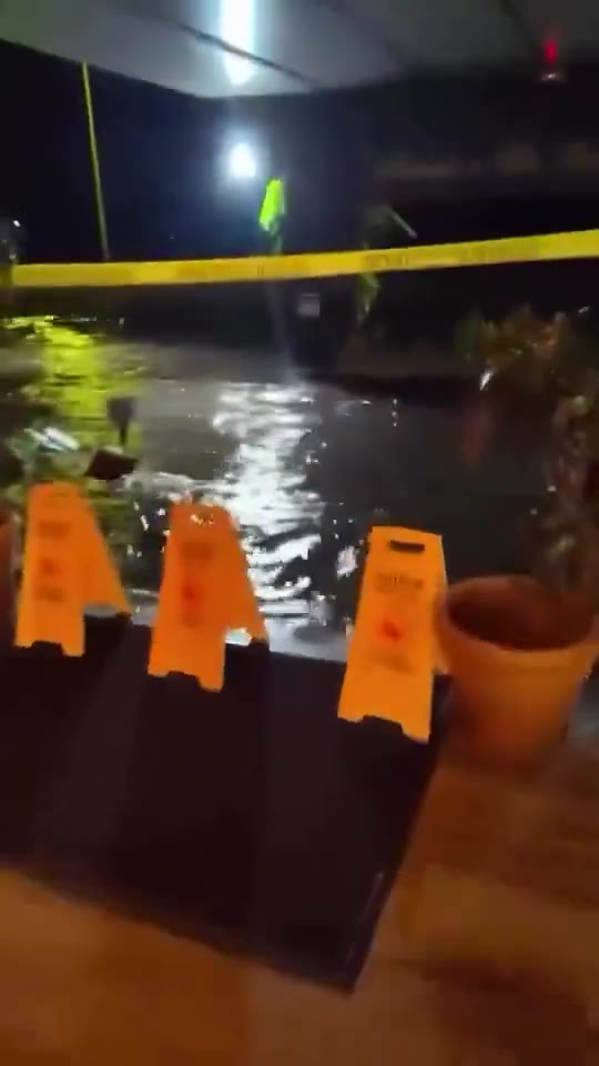 Serious flooding from tsunami waves seen throughout Hilo Bay, Hawaii, following yesterday’s M8.8 earthquake off the coast of the Kamchatka Peninsula in Russia’s Far East