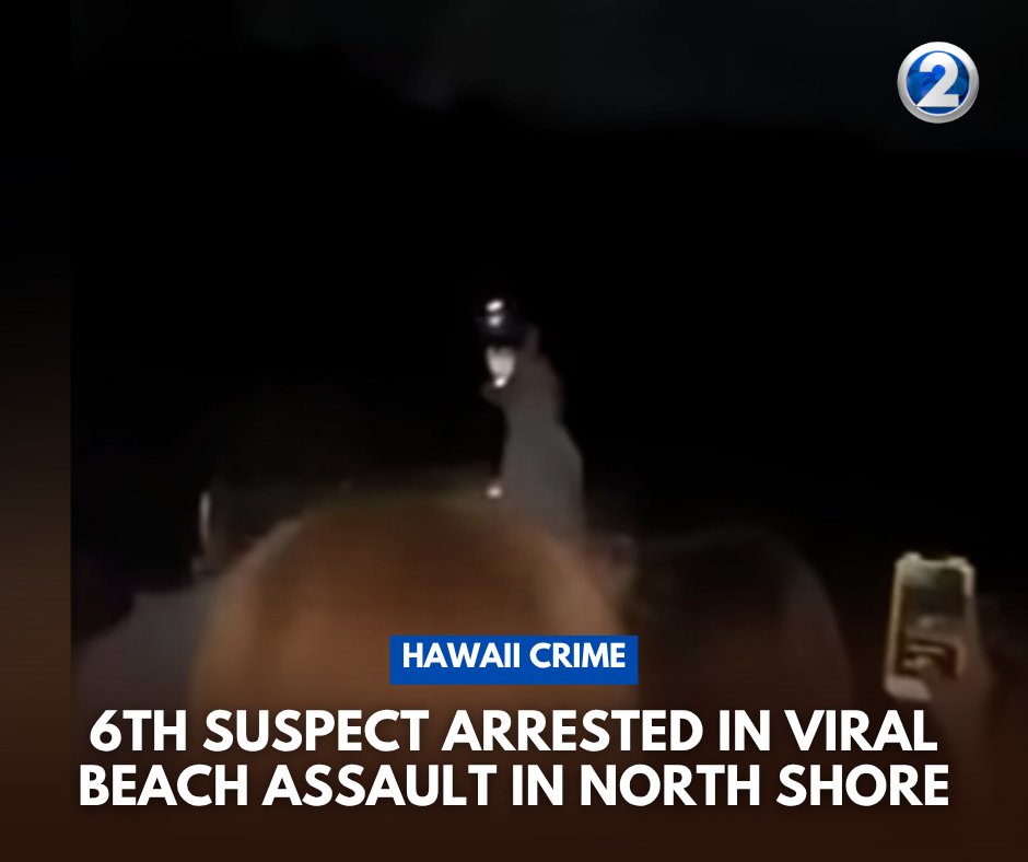 Sixth suspect, a 17-year-old male, turned himself in and was arrested for attempted assault.